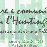 Scopri di più sull'articolo VIVERE E COMUNICARE CON L'HUNTINGTON: un evento formativo con la partecipazione di Jimmy Pollard