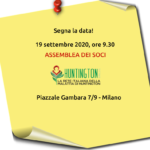 Scopri di più sull'articolo Assemblea dei soci 2020